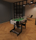 Игровой стол - футбол DFC SOCCER BP