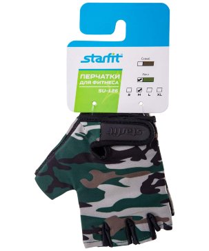 Перчатки для фитнеса Starfit SU-126 хаки