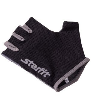 Перчатки для фитнеса Starfit SU-127 черный/серый