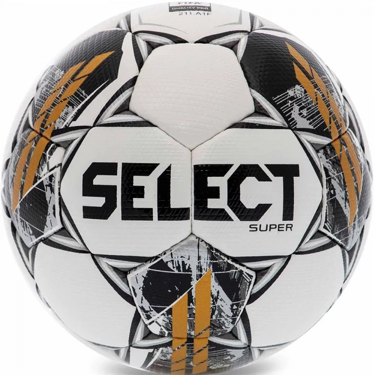 Мяч футбольный SELECT Super V23 FIFA Quality Pro (бел/чер/кор, 5)