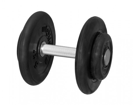 ГНР-13,5 Гантель «PROFIGYM» неразборная с хромированной ручкой 13,5 кг, Черная