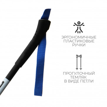 Палки лыжные стеклопластиковые