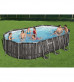Каркасный бассейн Bestway Дерево 5611R 610x366x122см 20241л, фил.-нас. 5678л