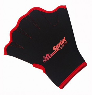 Перчатки для аквааэробики SPRINT AQUATICS Velcro All Neoprene Gloves