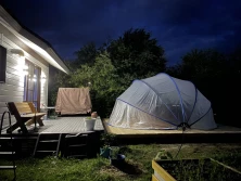 Круглый купольный тент павильон Pool Tent 3,6м для бассейнов и СПА