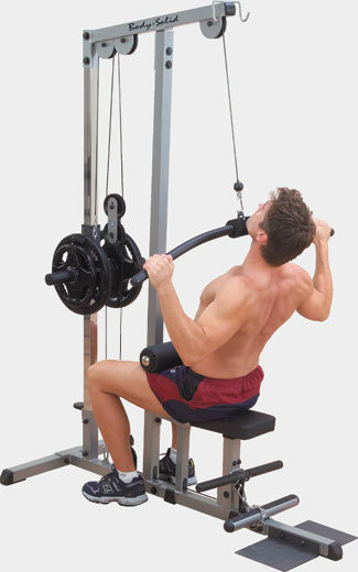 Вертикальная/горизонтальная тяга BODY SOLID GLM-83