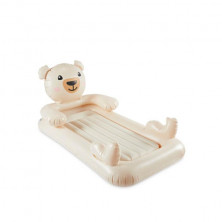 Детский надувной матрас "Bear Kidz Travel" Intex 66814, 114х178х71см, с ручным насосом, 3-6 лет