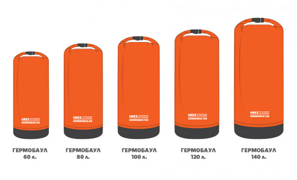 Герморюкзак Urex Dry Bag 60л