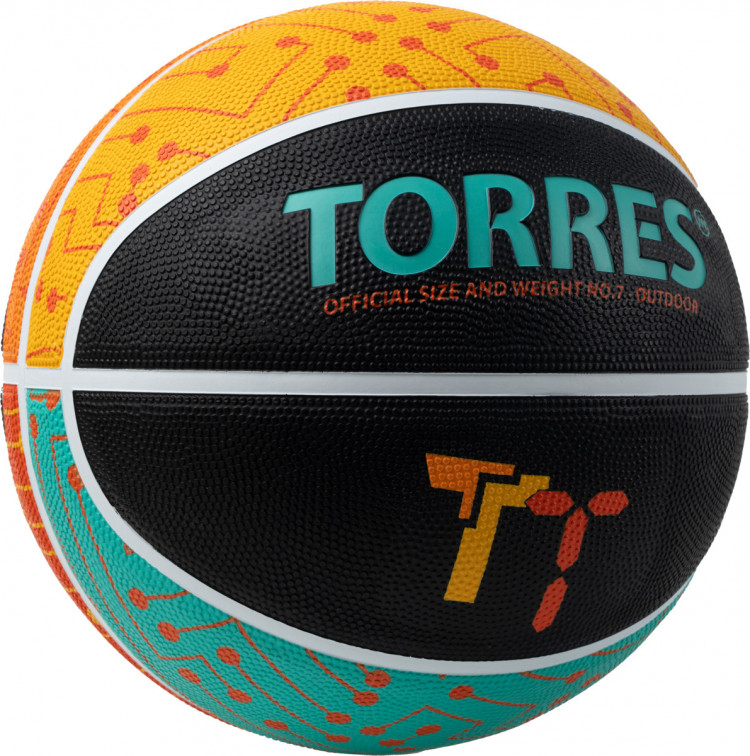 Мяч баскетбольный TORRES TT, размер 7