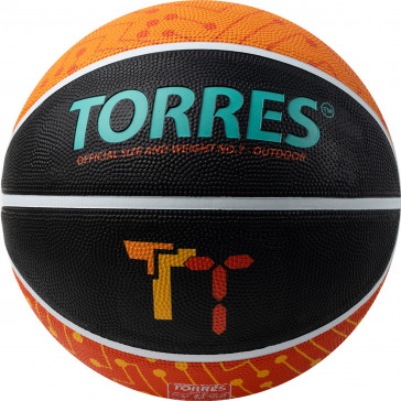 Мяч баскетбольный TORRES TT, размер 7