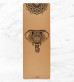 Коврик для йоги MYGA Yoga Mat Cork Elephant XL (пробка)