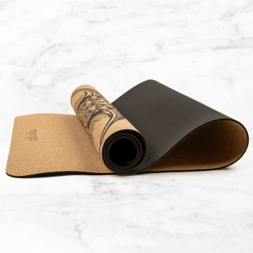 Коврик для йоги MYGA Yoga Mat Cork Elephant XL (пробка)