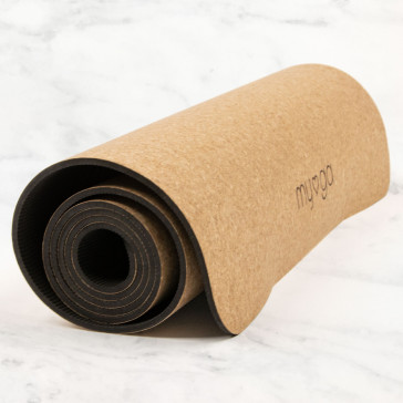 Коврик для йоги MYGA Yoga Mat Cork Elephant XL (пробка)