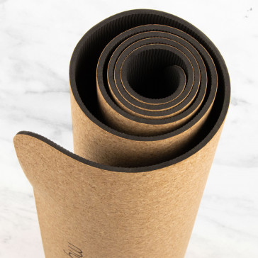 Коврик для йоги MYGA Yoga Mat Cork Elephant XL (пробка)