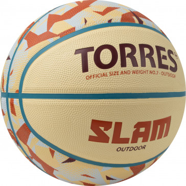 Мяч баскетбольный TORRES Slam, размер 7