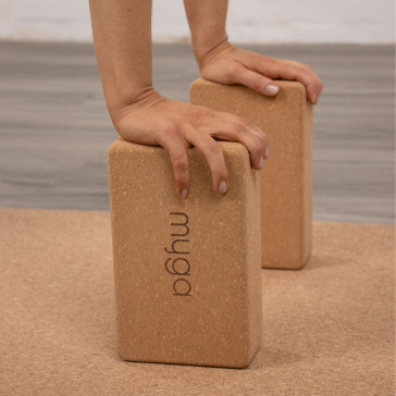 Блок для йоги MYGA Cork Eco Brick Block (пробка)