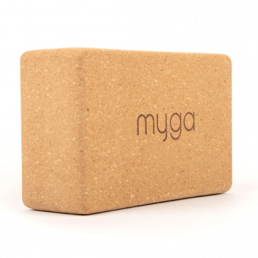 Блок для йоги MYGA Cork Eco Brick Block (пробка)