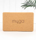 Блок для йоги MYGA Cork Eco Brick Block (пробка)