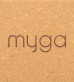 Блок для йоги MYGA Cork Eco Brick Block (пробка)